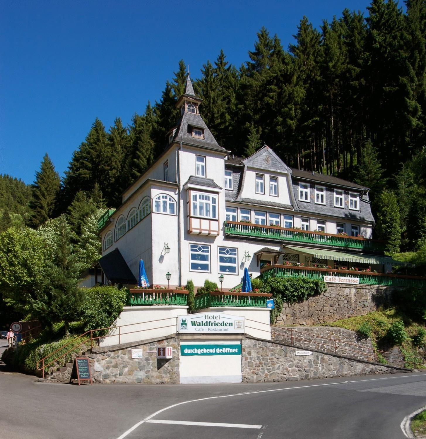 Flair-Hotel Waldfrieden Schwarzatal Экстерьер фото